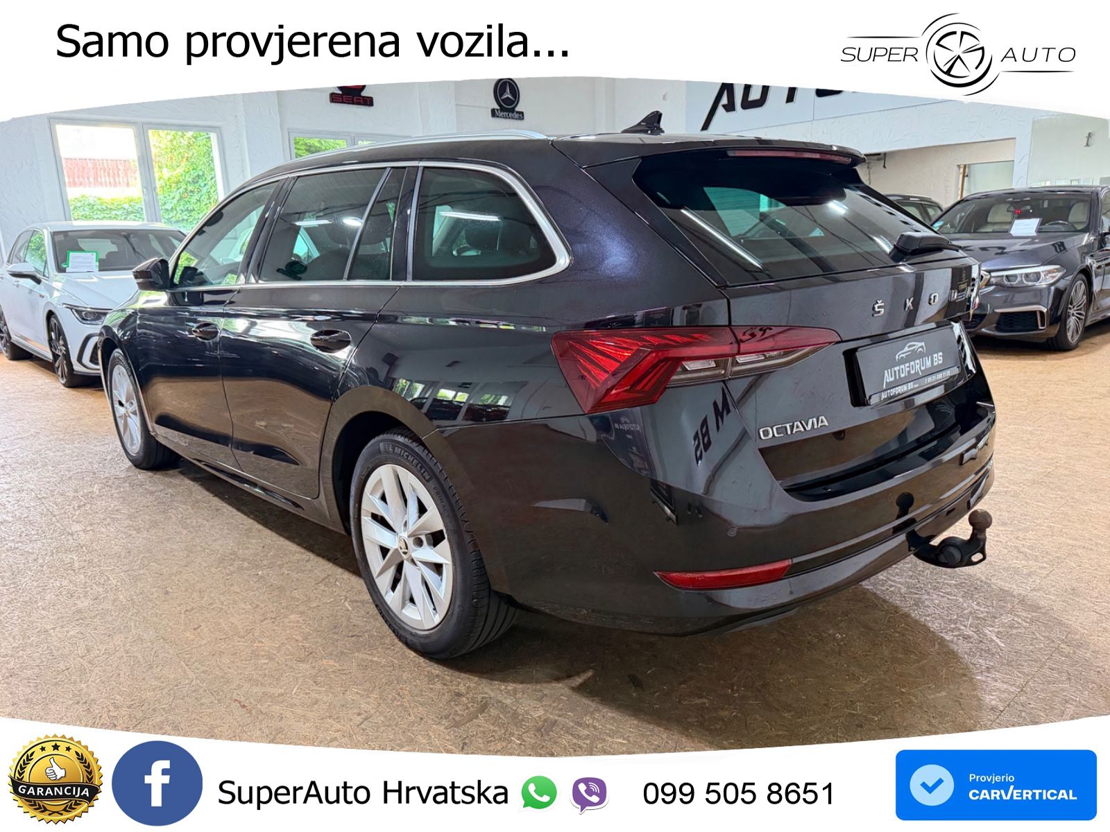 Škoda Octavia Combi 2.0 TDI (150 KS) DSG LED+GR SJED+ACC
