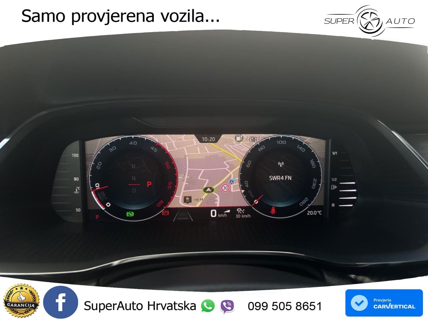 Škoda Octavia Combi RS 2.0 TDI (200 KS) 4x4 DSG LED+GR SJED+ACC