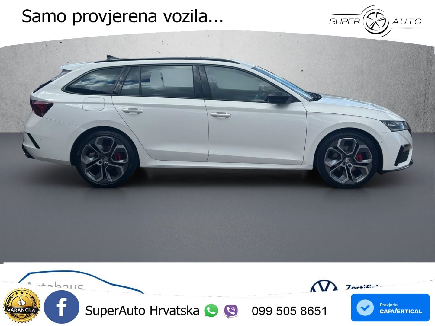 Škoda Octavia Combi RS 2.0 TDI (200 KS) 4x4 DSG LED+GR SJED+ACC
