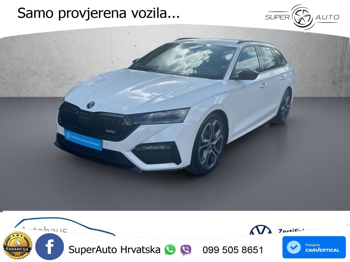 Škoda Octavia Combi RS 2.0 TDI (200 KS) 4x4 DSG LED+GR SJED+ACC