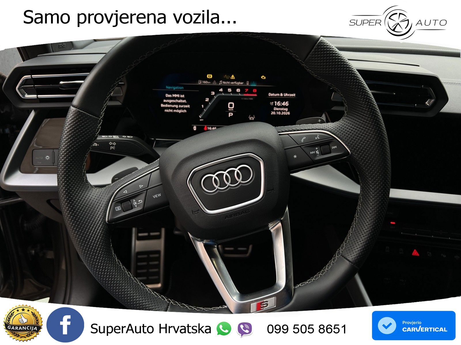 Audi A3 35 TFSI (150 KS) S tronic S line LED+GR SJED+ACC