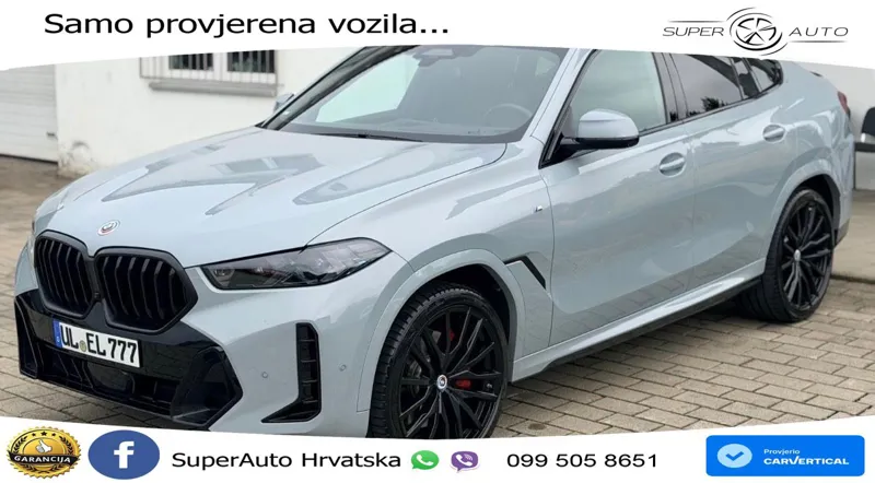 BMW X6 40d (352 KS) xDrive Steptronic M Sport LED+GR SJED+ACC