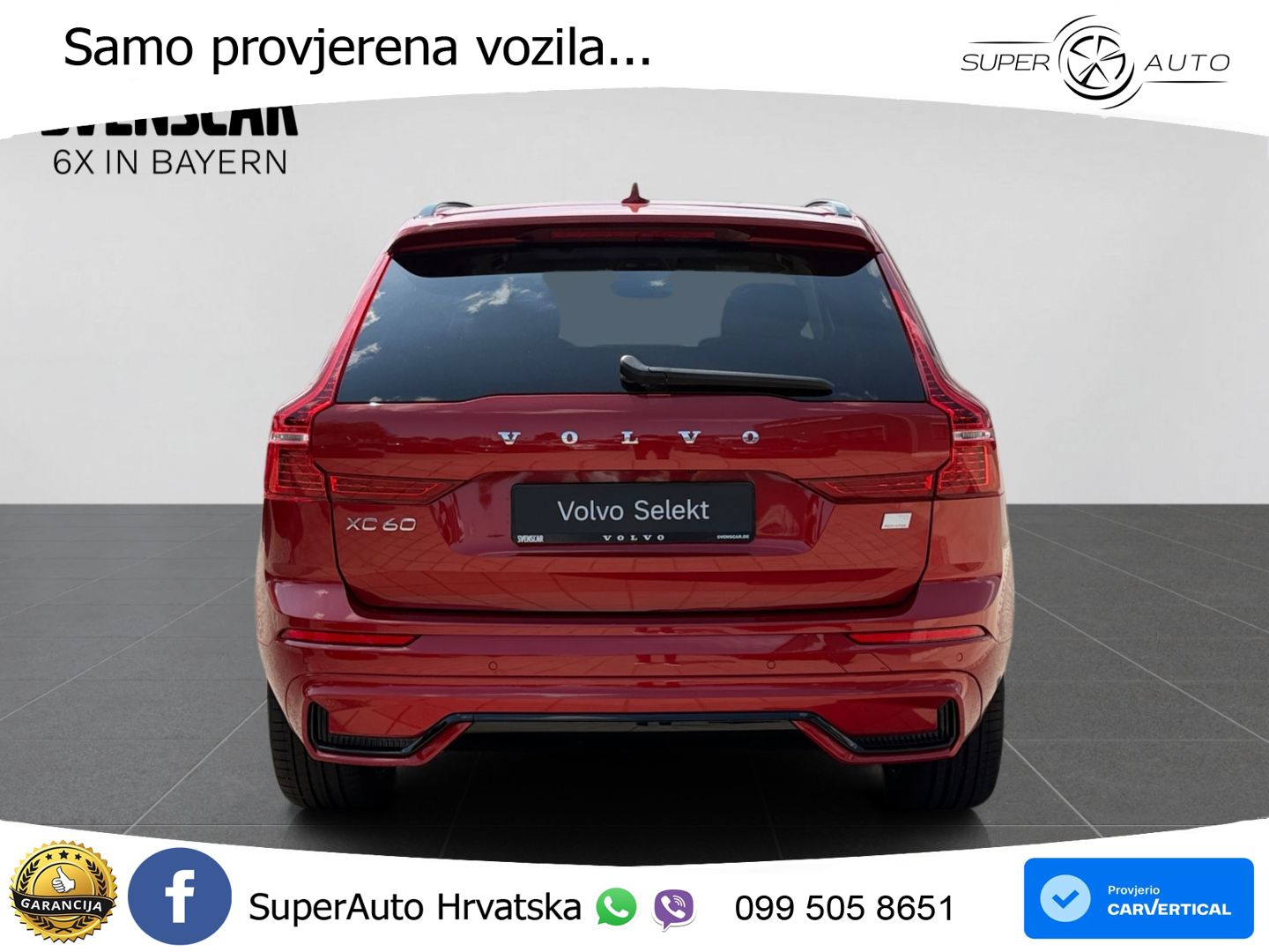 Volvo XC60 T8 AWD Geartronic ZRAČNI+ACC+GR SJED+KAM+PANO