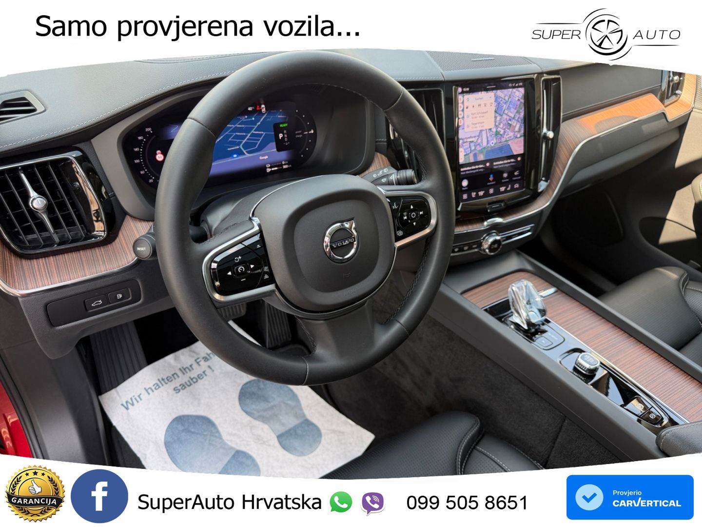 Volvo XC60 T8 AWD Geartronic ZRAČNI+ACC+GR SJED+KAM+PANO