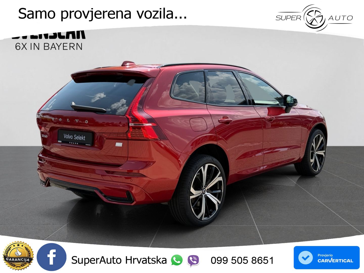 Volvo XC60 T8 AWD Geartronic ZRAČNI+ACC+GR SJED+KAM+PANO