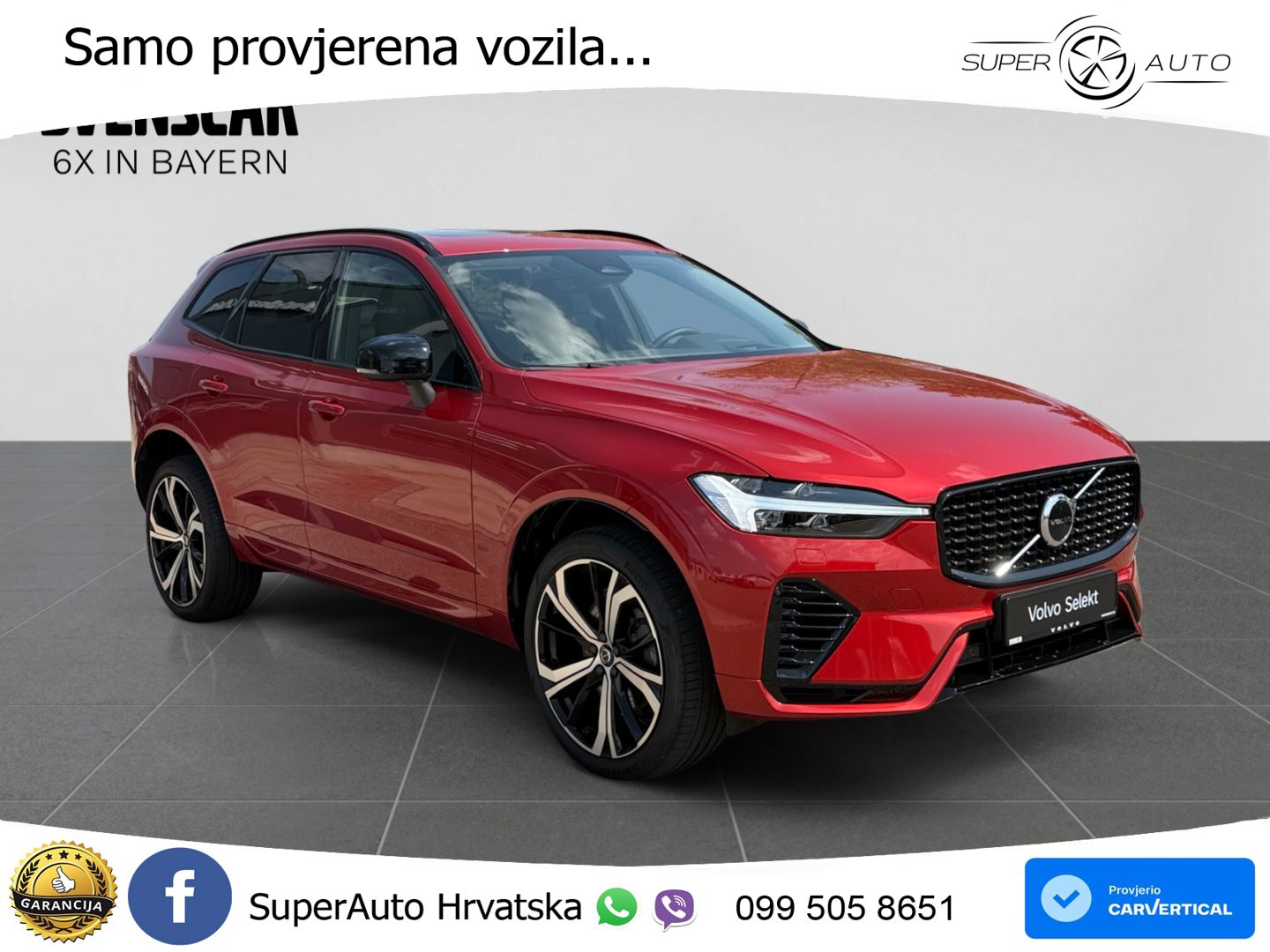 Volvo XC60 T8 AWD Geartronic ZRAČNI+ACC+GR SJED+KAM+PANO
