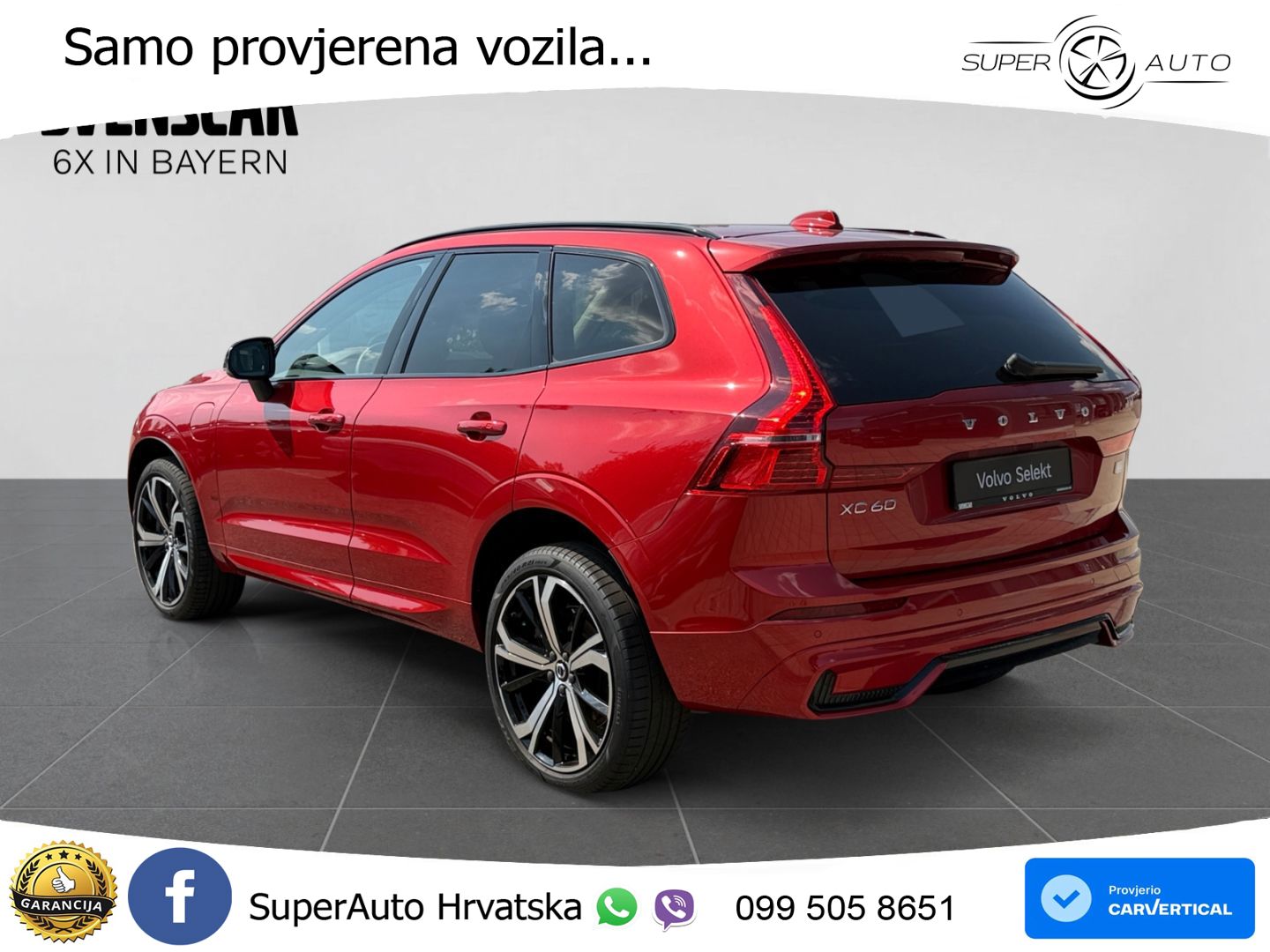 Volvo XC60 T8 AWD Geartronic ZRAČNI+ACC+GR SJED+KAM+PANO