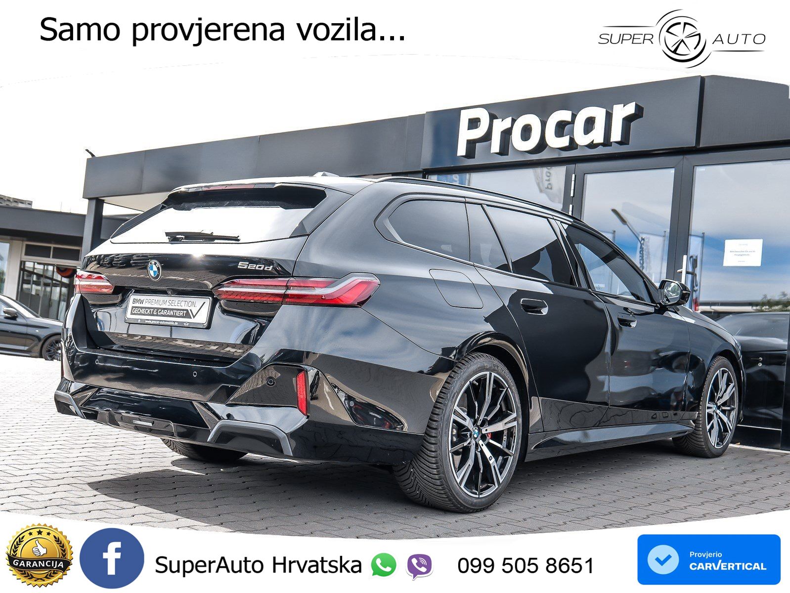 BMW 520d Touring (197 KS) Steptronic M Sport LED+GR SJED+ACC