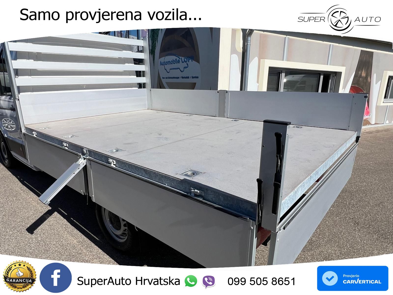 Volkswagen Crafter Pritsche 35 MR L3 RWD 3-SEITENKIPPER AHK 163 KS