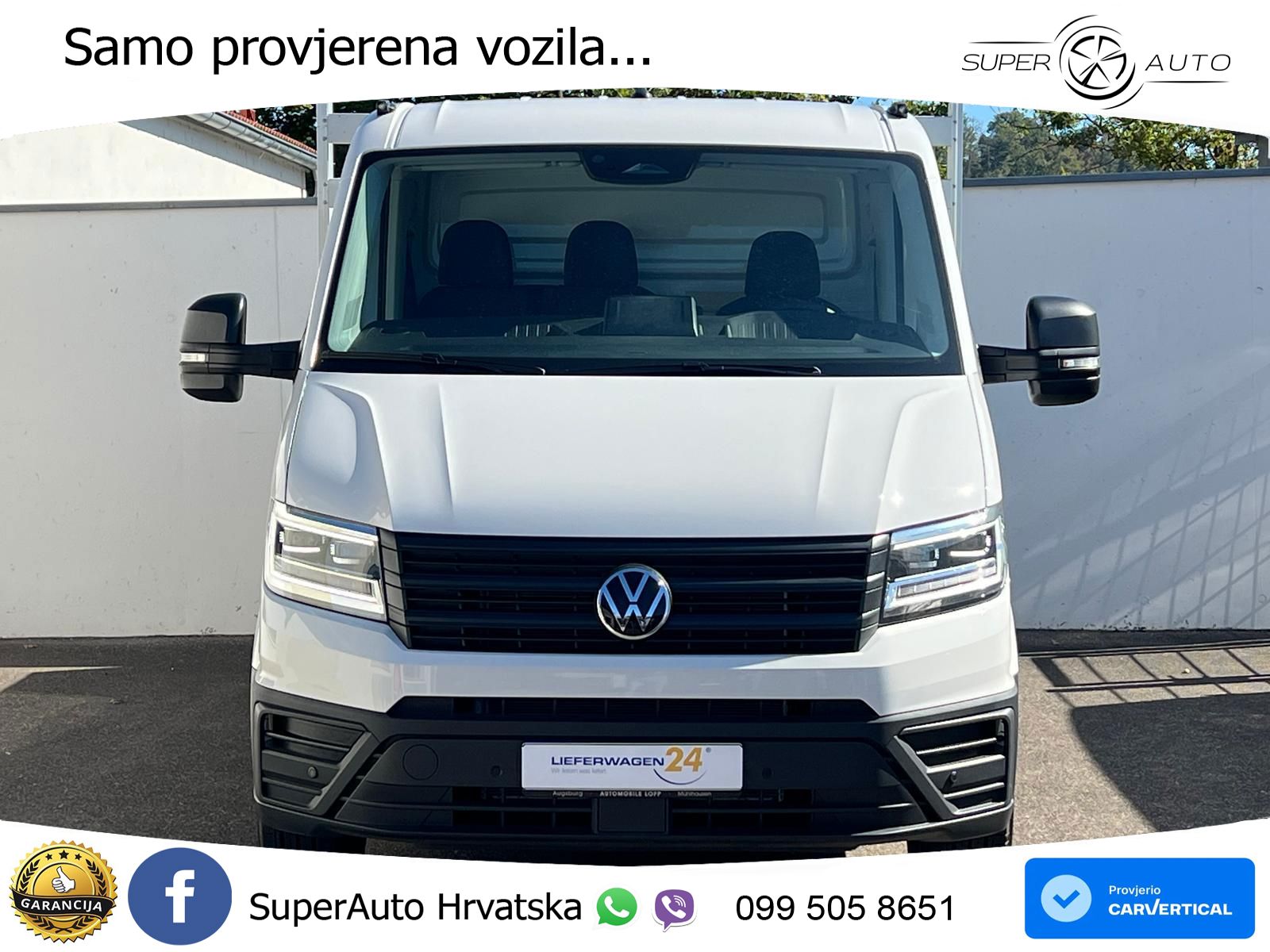 Volkswagen Crafter Pritsche 35 MR L3 RWD 3-SEITENKIPPER AHK 163 KS