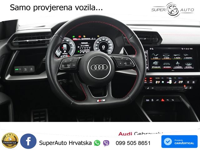 Audi A3 45 TFSIe (245 KS) S tronic S line MATRIX+GR SJED+KAM