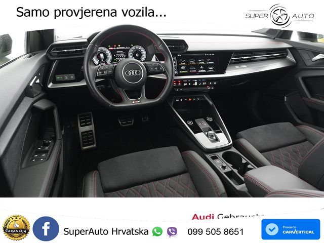 Audi A3 45 TFSIe (245 KS) S tronic S line MATRIX+GR SJED+KAM
