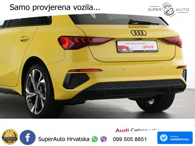 Audi A3 45 TFSIe (245 KS) S tronic S line MATRIX+GR SJED+KAM