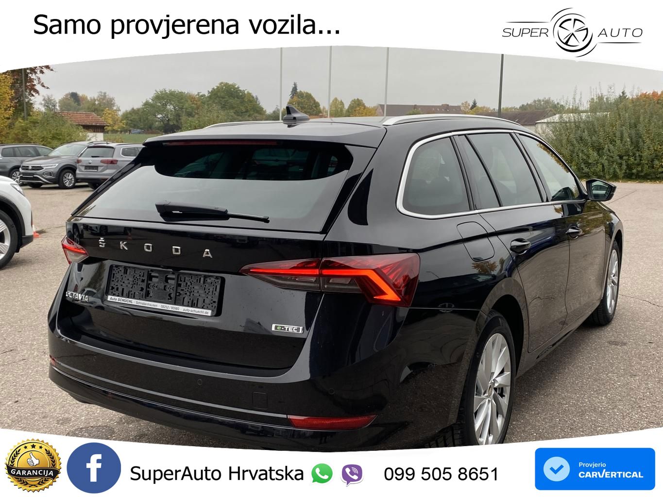 Škoda Octavia Combi 1.5 TSI (150 KS) DSG LED+GR SJED+ACC