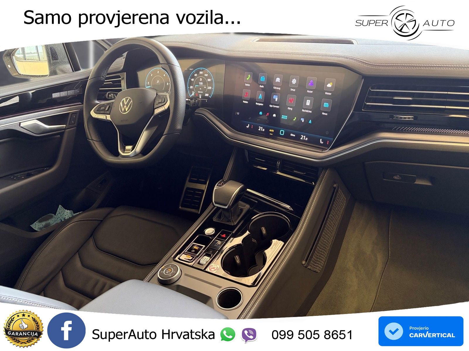 Volkswagen Touareg 3.0 V6 TDI (231 KS) 4MOTION Tiptronic R-Line MATRIX+GR SJED+KAM