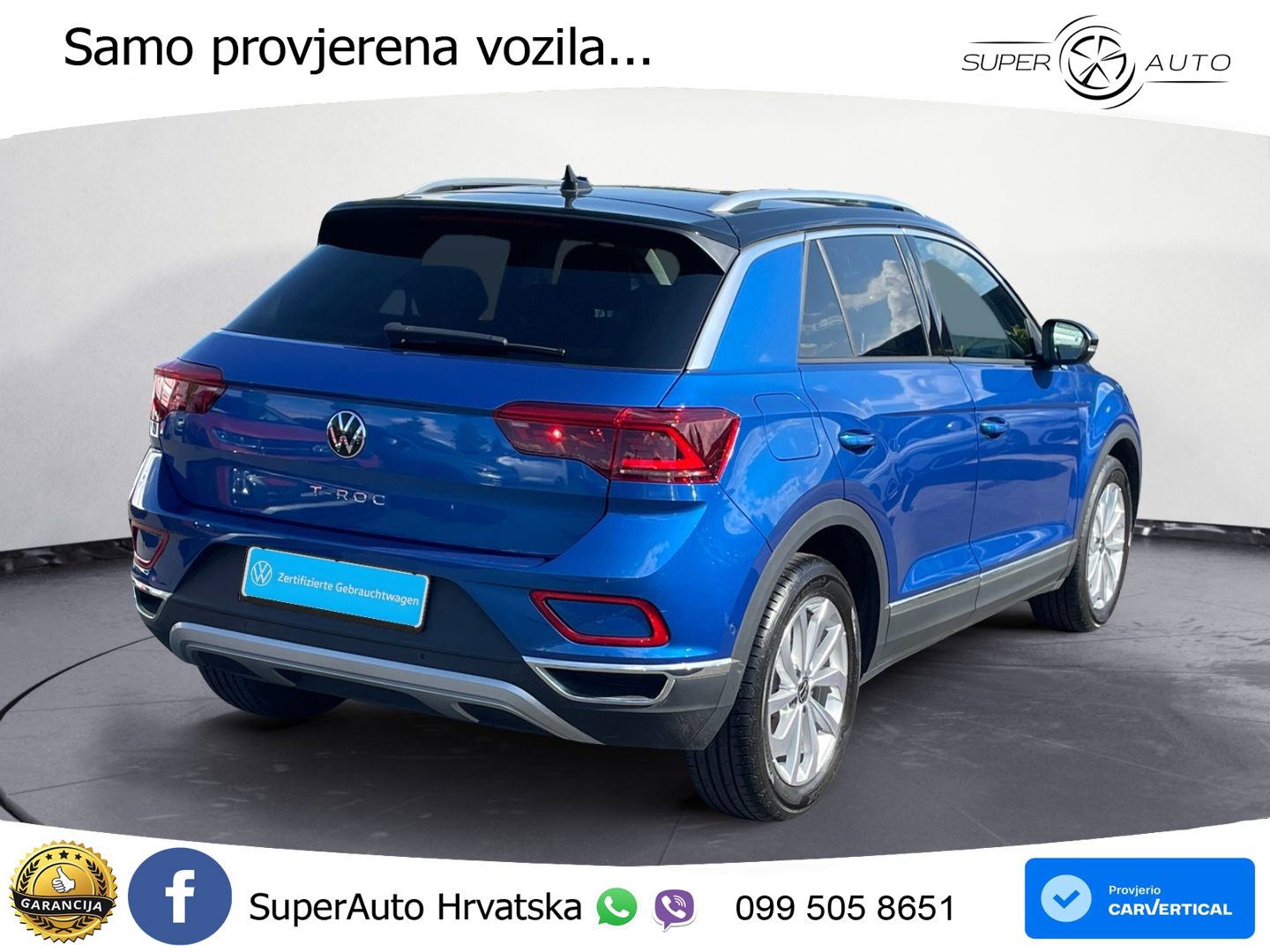 Volkswagen T-Roc I 2.0 TDI (150 KS) DSG LED+GR SJED+ACC