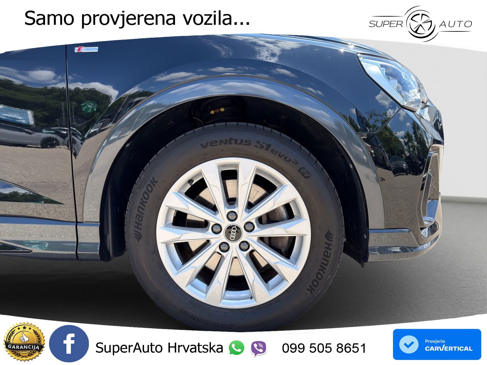 Audi Q3 Sportback 40 TDI (200 KS) quattro S tronic S line LED+GR SJED+ACC