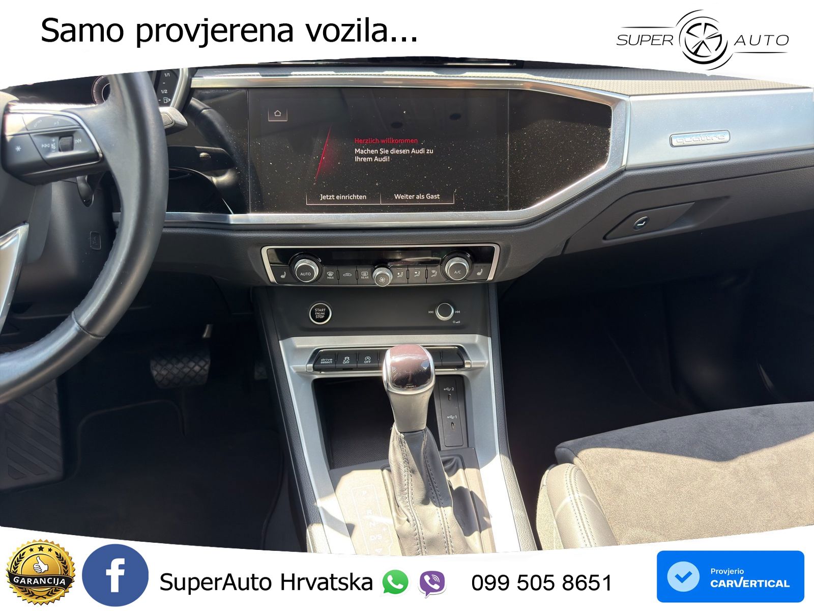 Audi Q3 Sportback 40 TDI (200 KS) quattro S tronic S line LED+GR SJED+ACC