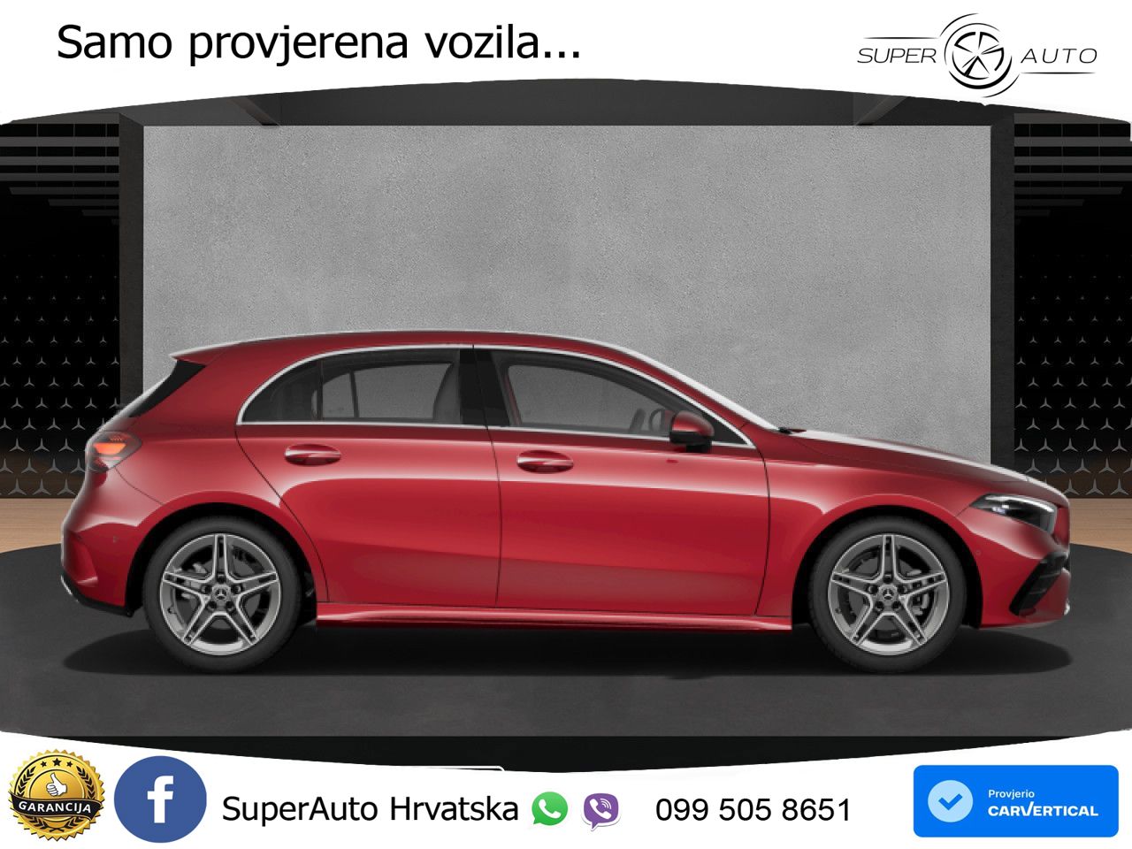 Mercedes-Benz A 200 7G-DCT AMG LED+GR SJED+ACC