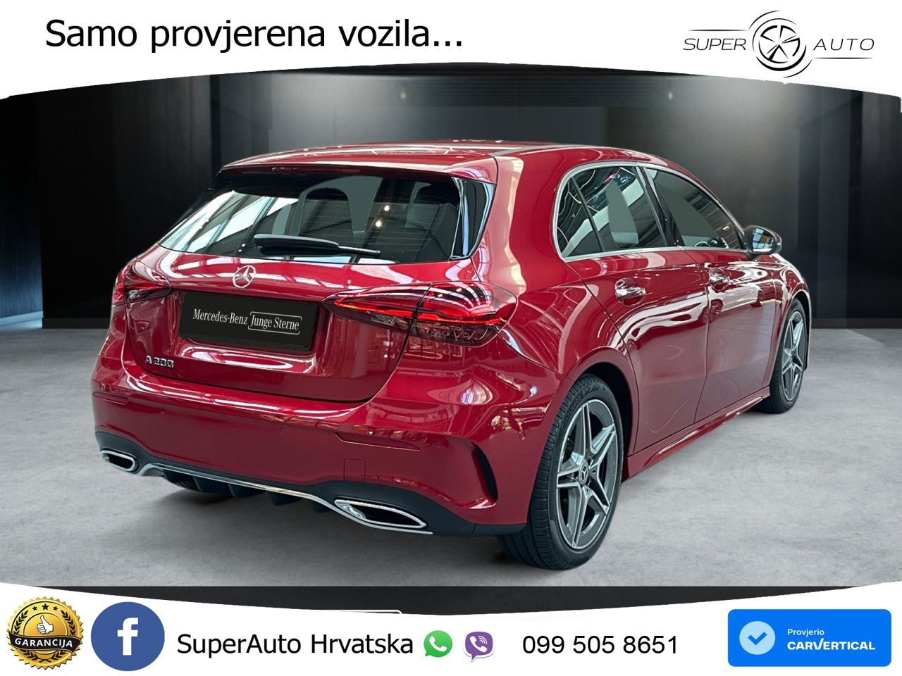 Mercedes-Benz A 200 7G-DCT AMG LED+GR SJED+ACC