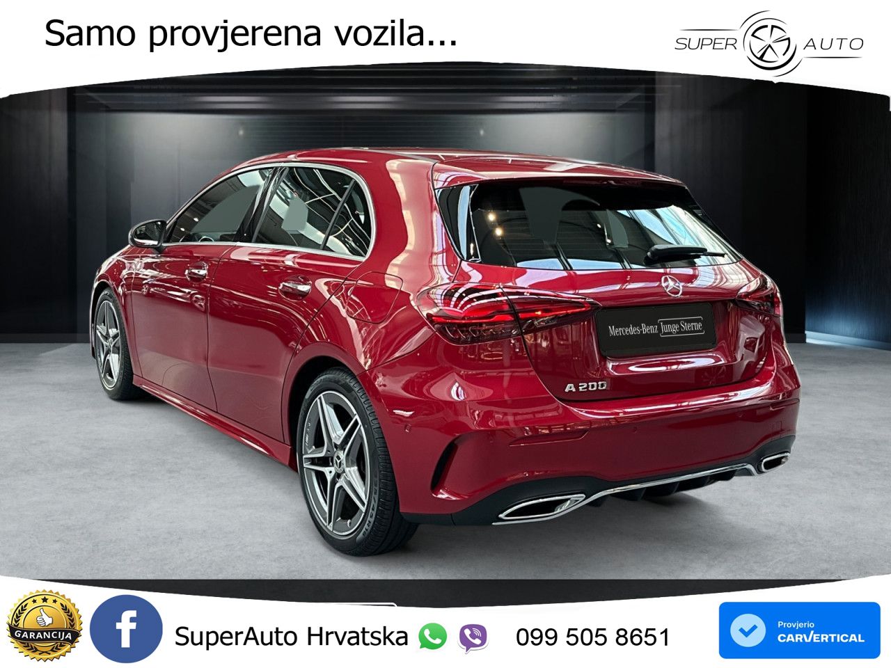 Mercedes-Benz A 200 7G-DCT AMG LED+GR SJED+ACC