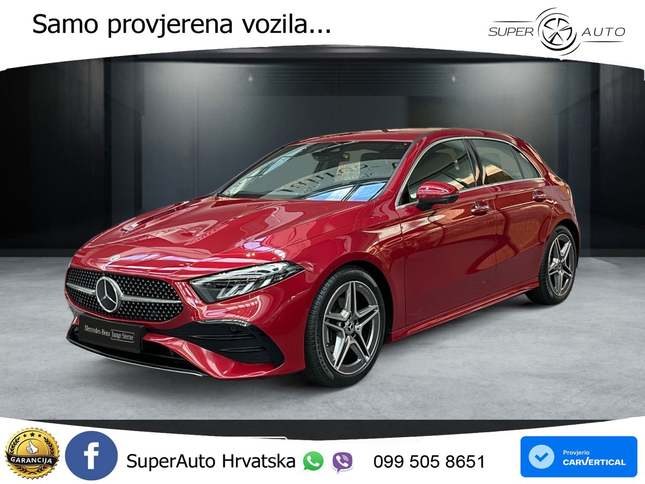 Mercedes-Benz A 200 7G-DCT AMG LED+GR SJED+ACC