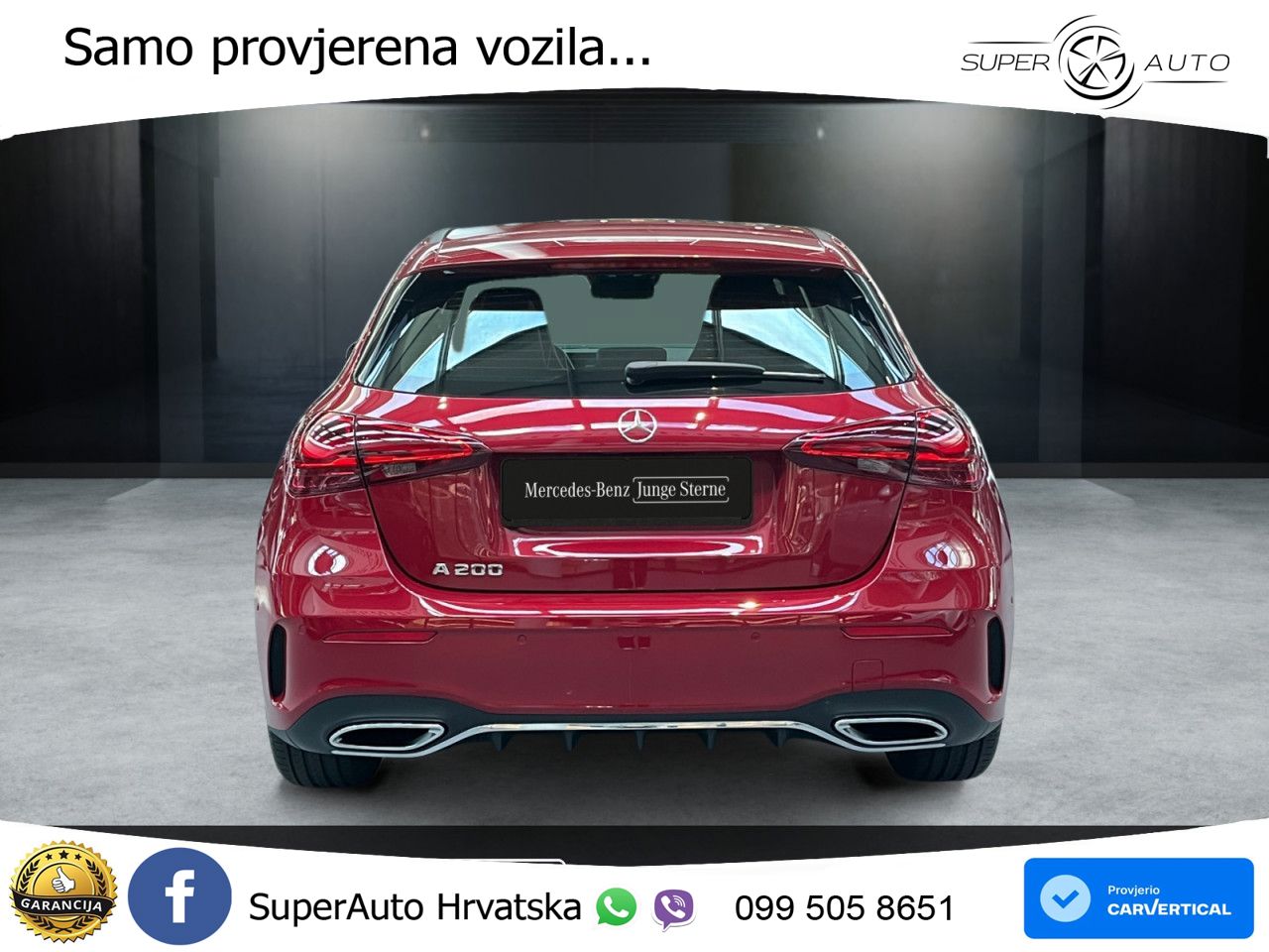Mercedes-Benz A 200 7G-DCT AMG LED+GR SJED+ACC