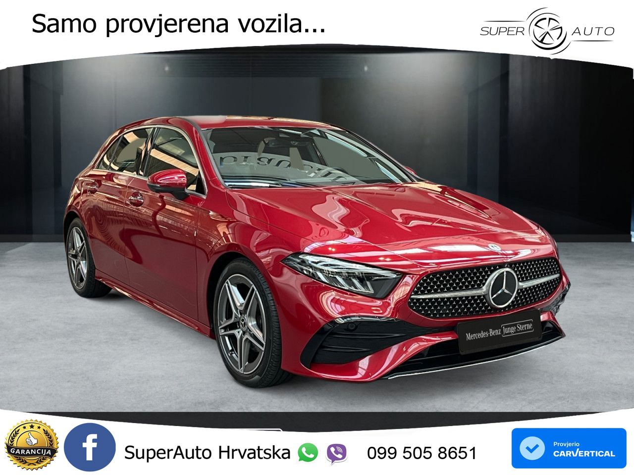 Mercedes-Benz A 200 7G-DCT AMG LED+GR SJED+ACC