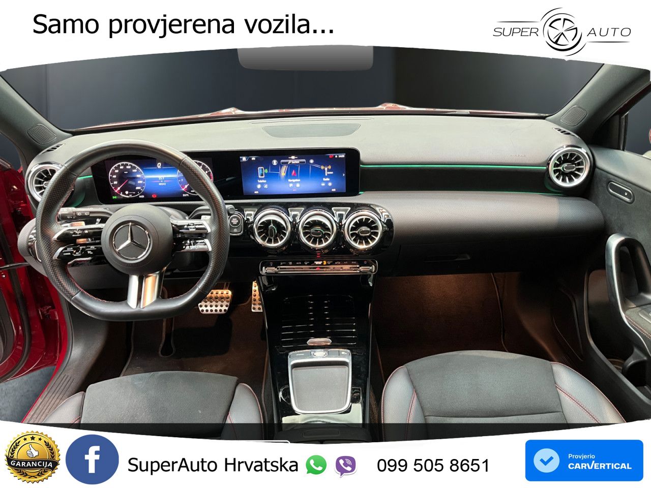 Mercedes-Benz A 200 7G-DCT AMG LED+GR SJED+ACC
