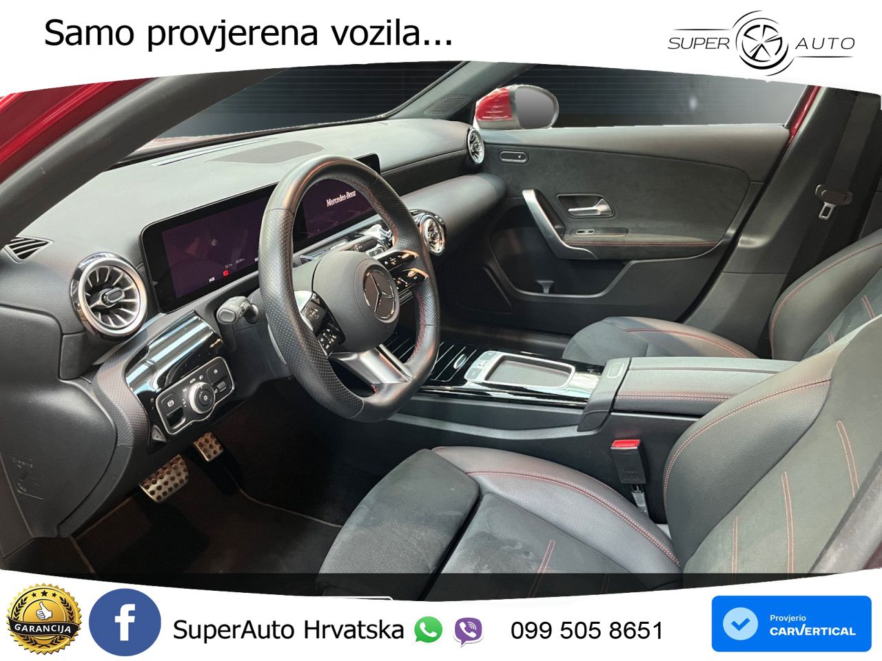 Mercedes-Benz A 200 7G-DCT AMG LED+GR SJED+ACC