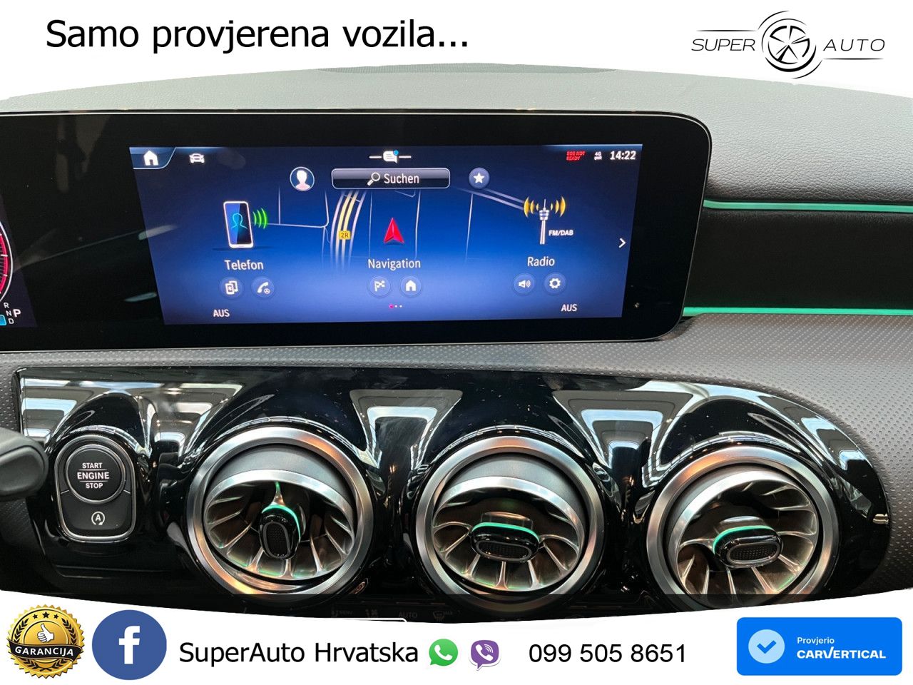 Mercedes-Benz A 200 7G-DCT AMG LED+GR SJED+ACC