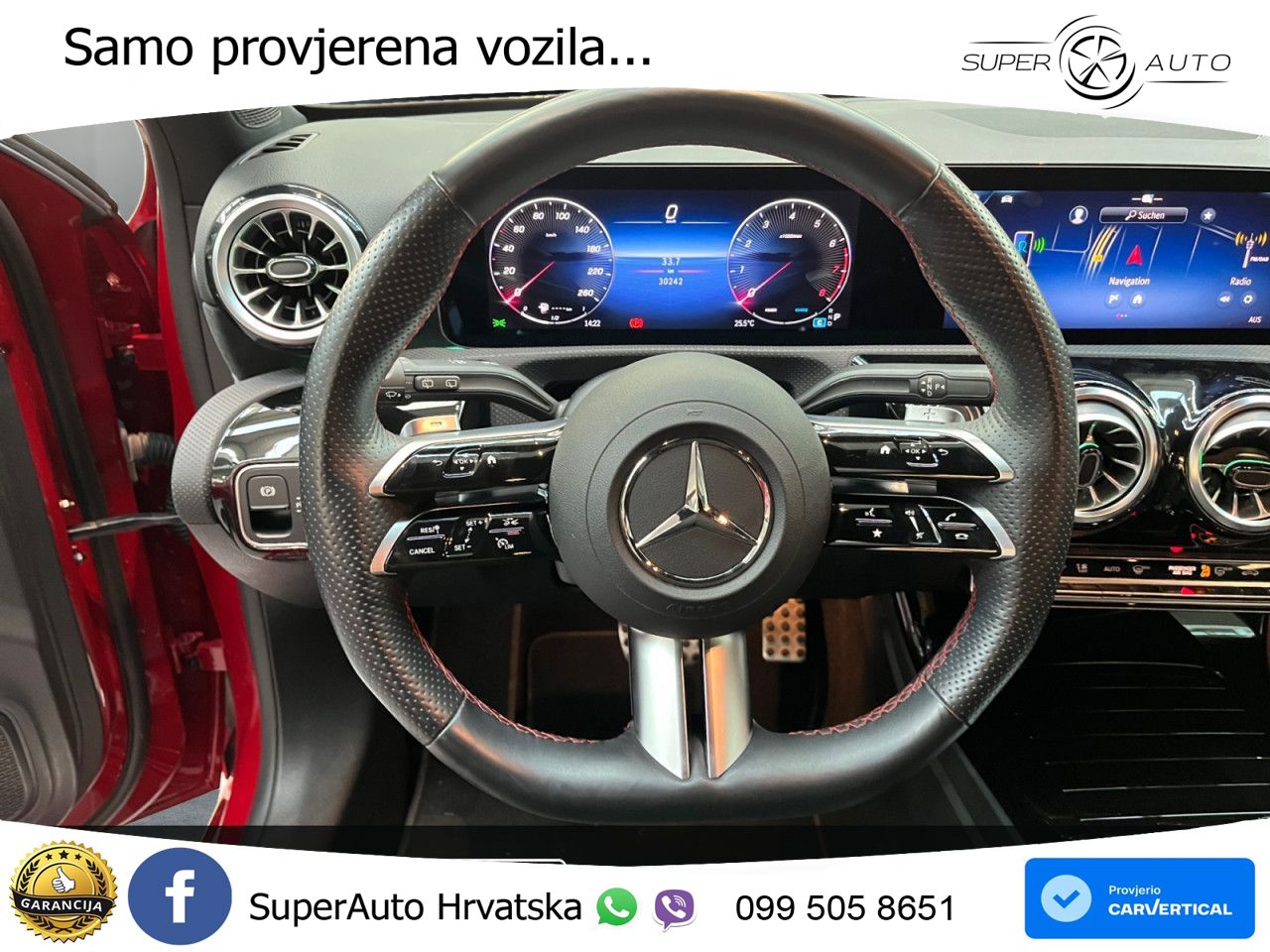 Mercedes-Benz A 200 7G-DCT AMG LED+GR SJED+ACC