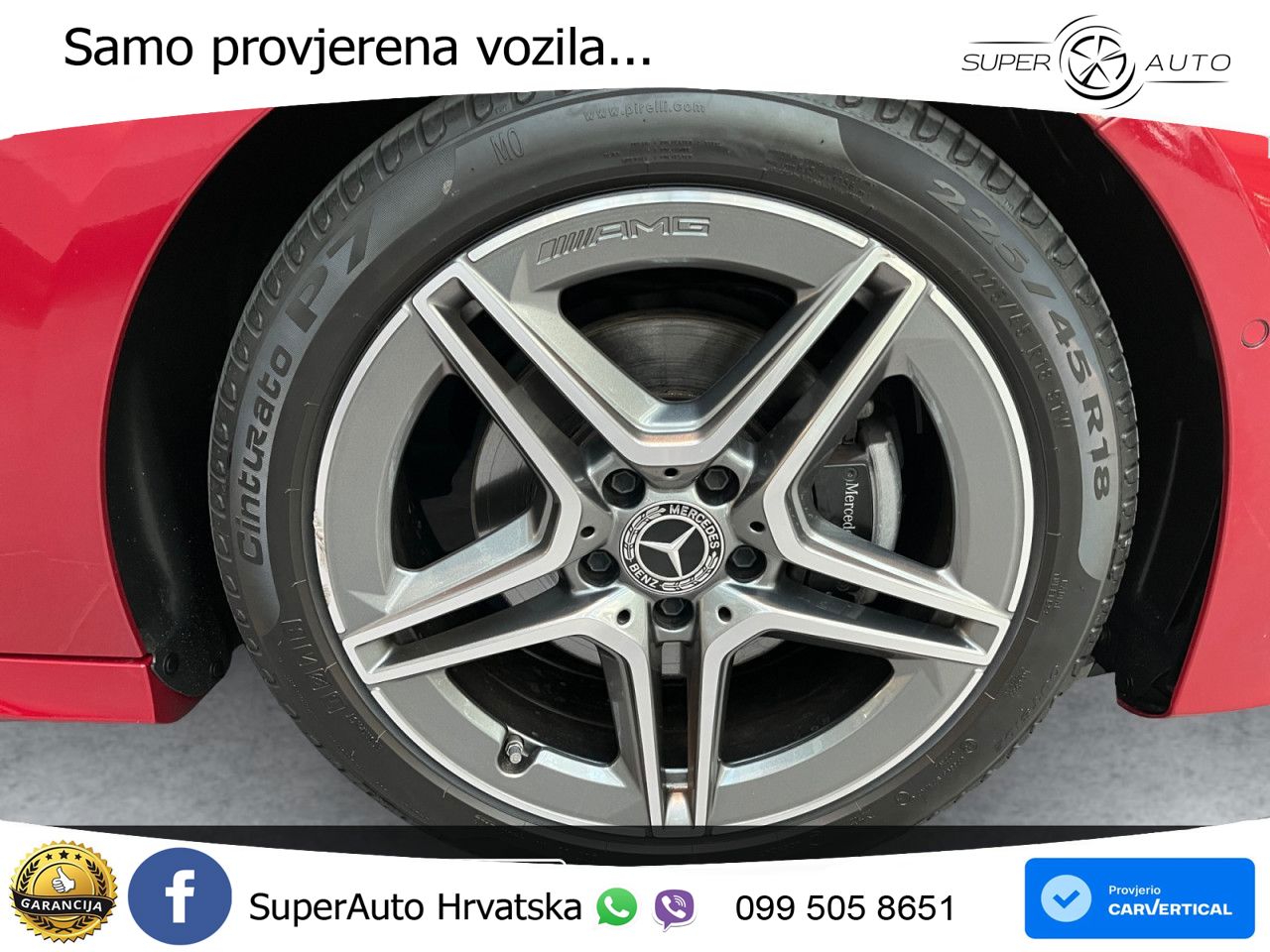 Mercedes-Benz A 200 7G-DCT AMG LED+GR SJED+ACC