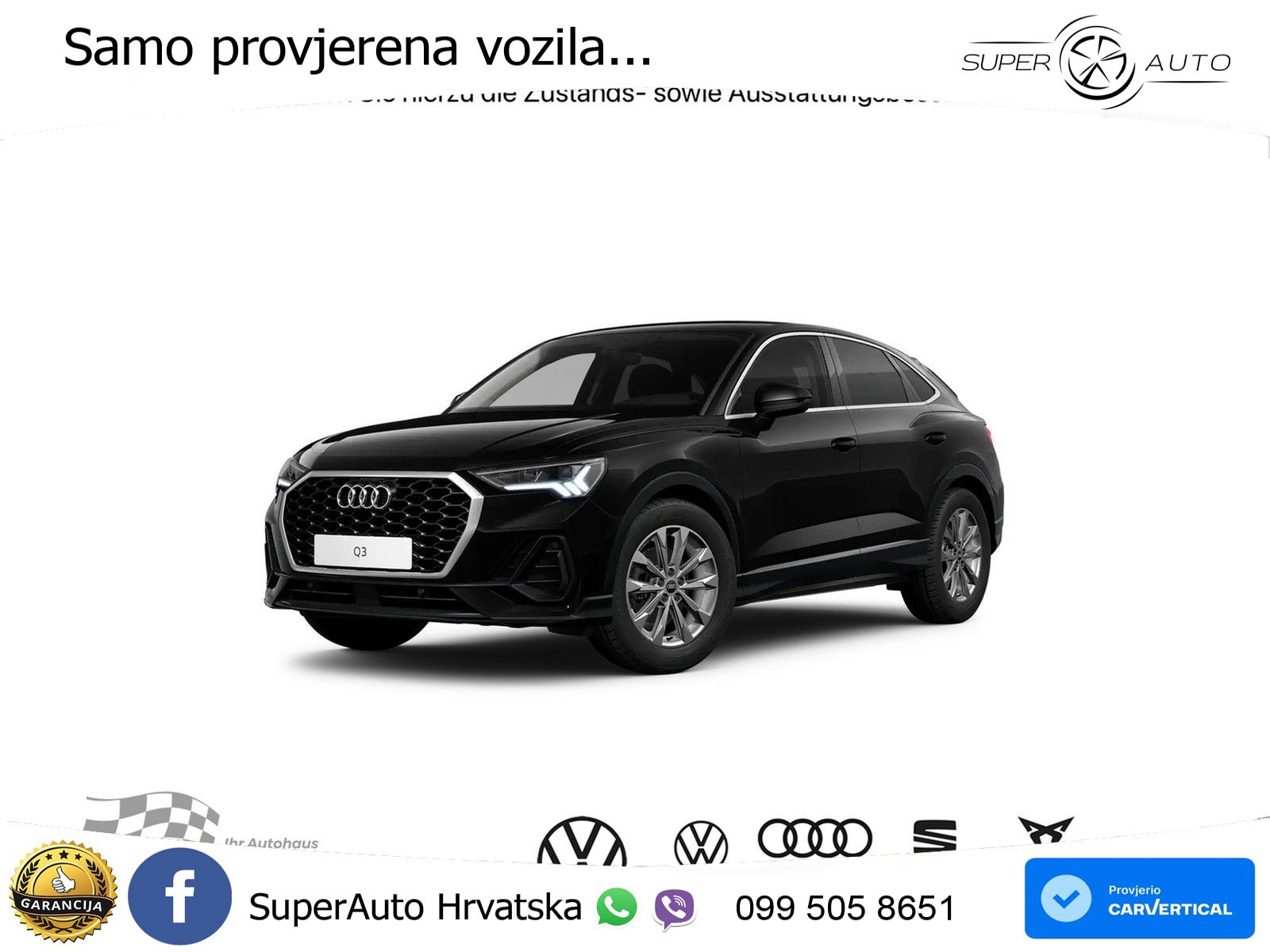 Audi Q3 Sportback 35 TFSI (150 KS) S tronic LED+GR SJED+ACC
