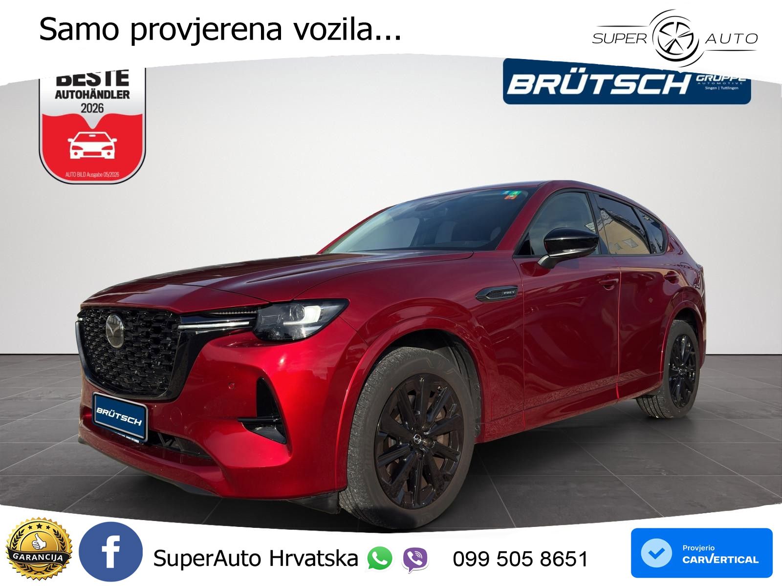 Mazda CX-60 2.5 e-Skyactiv (328 KS) AWD Automatic LED+GR SJED+ACC