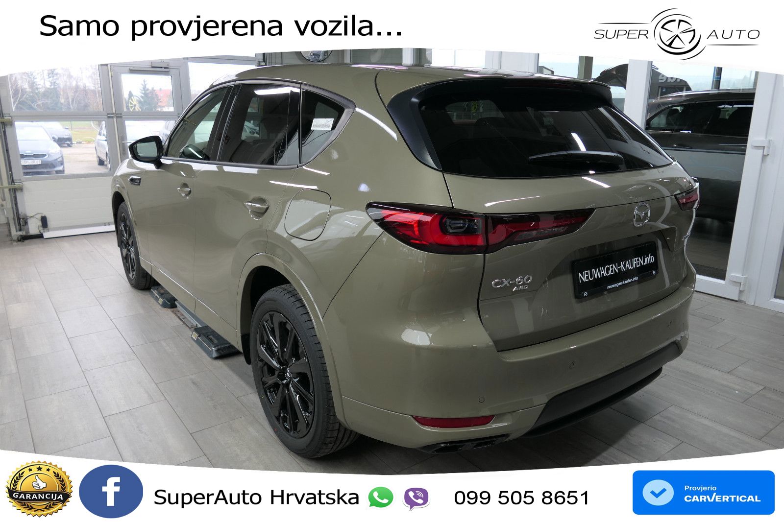 Mazda CX-60 3.3 e-Skyactiv D (254 KS) AWD Automatic MATRIX+GR SJED+KAM