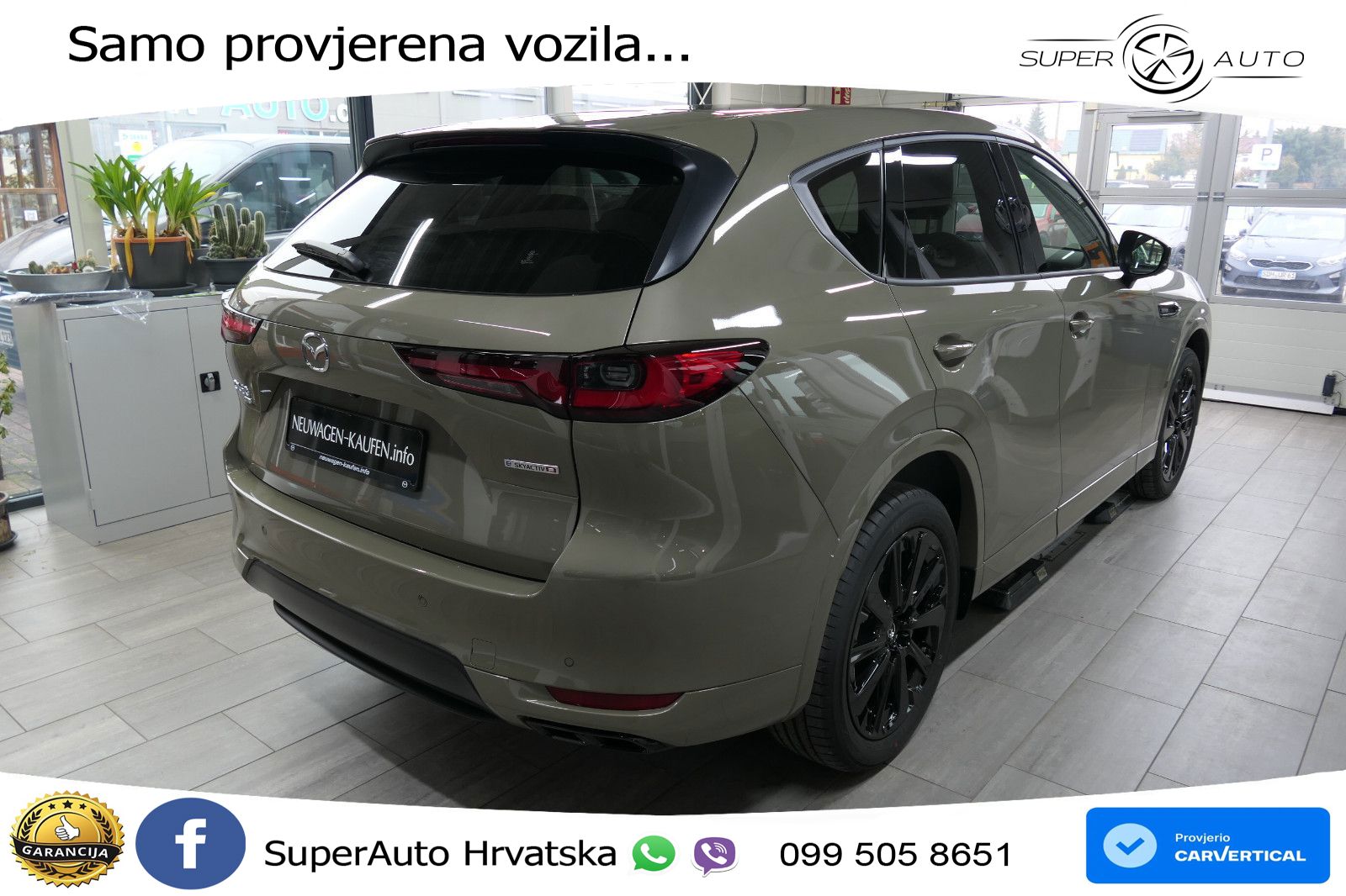 Mazda CX-60 3.3 e-Skyactiv D (254 KS) AWD Automatic MATRIX+GR SJED+KAM