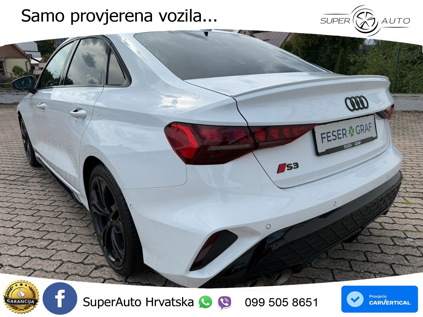 Audi S3 Limuzina 2.0 TFSI (333 KS) quattro S tronic