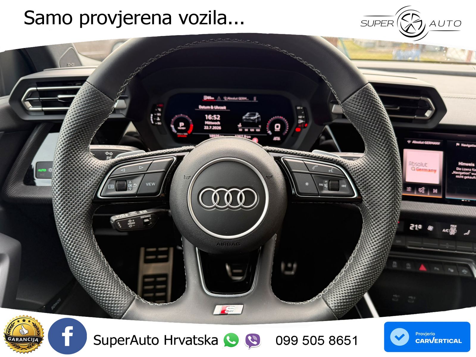 Audi S3 Limuzina 2.0 TFSI (333 KS) quattro S tronic