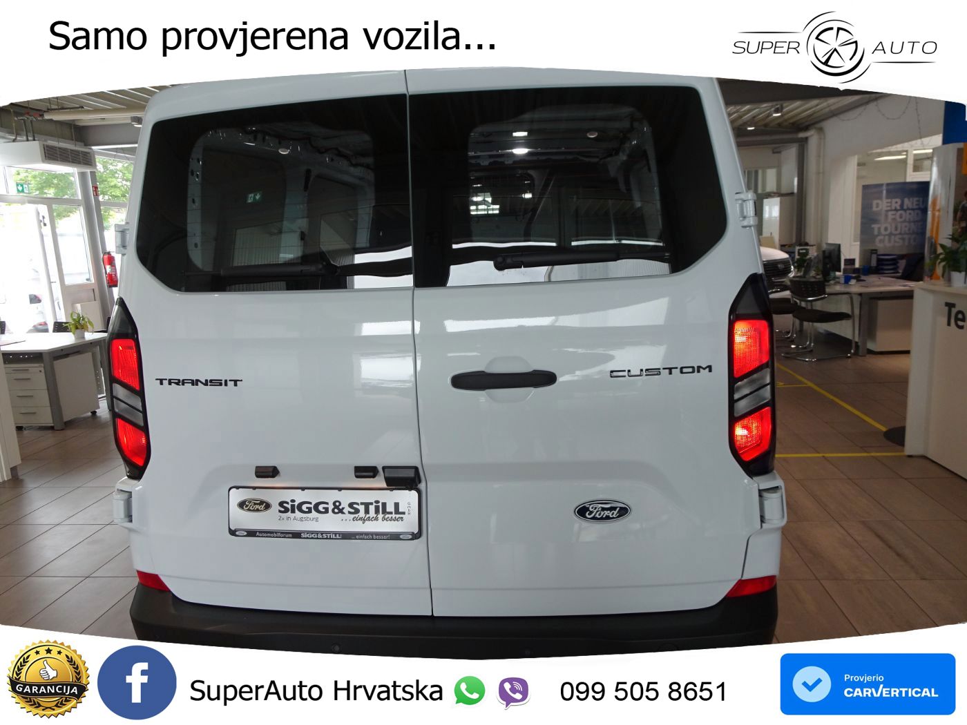 Ford Transit Custom Kasten 280 NAV*AHK*LED*PDC 136 KS