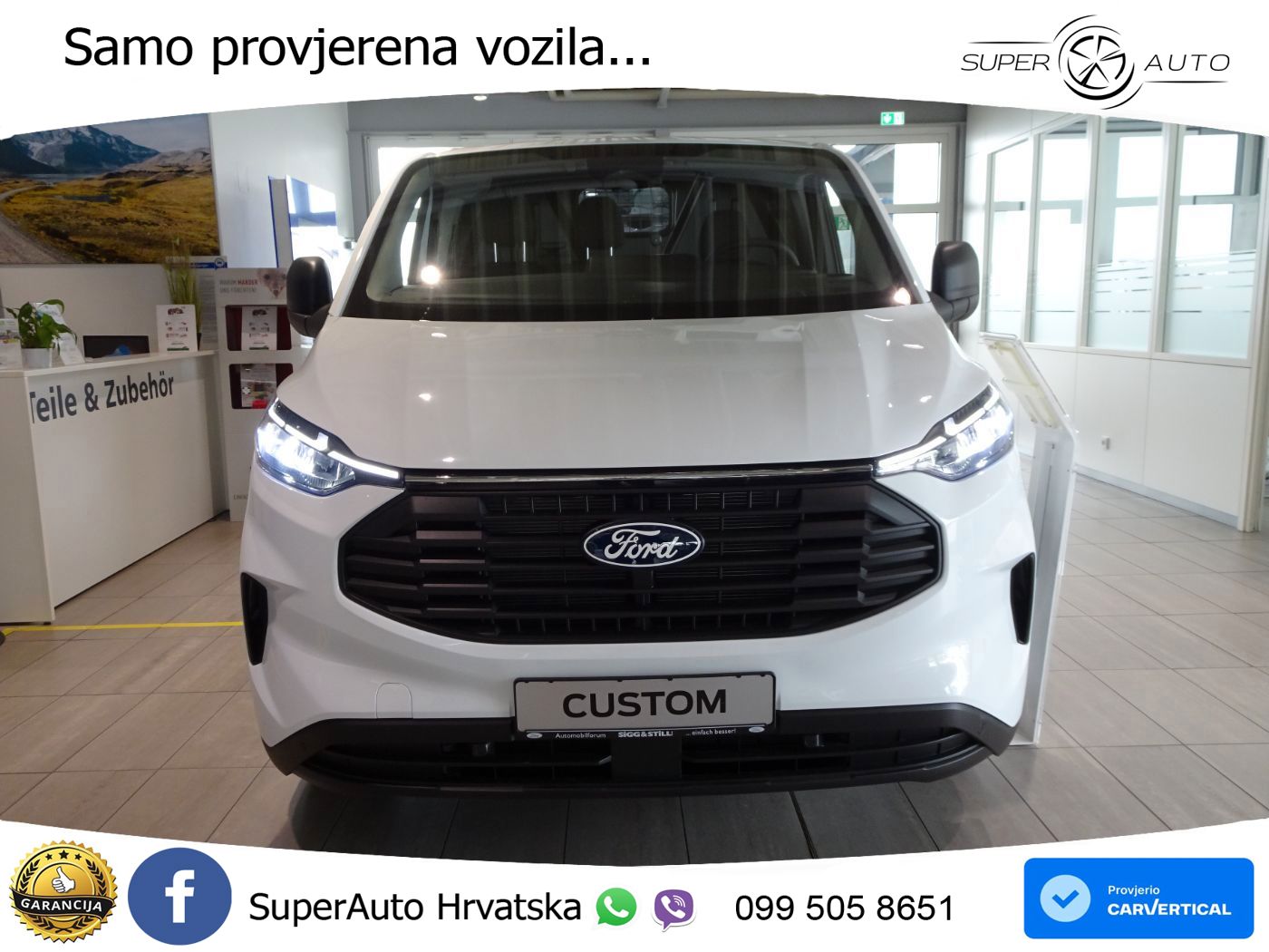 Ford Transit Custom Kasten 280 NAV*AHK*LED*PDC 136 KS