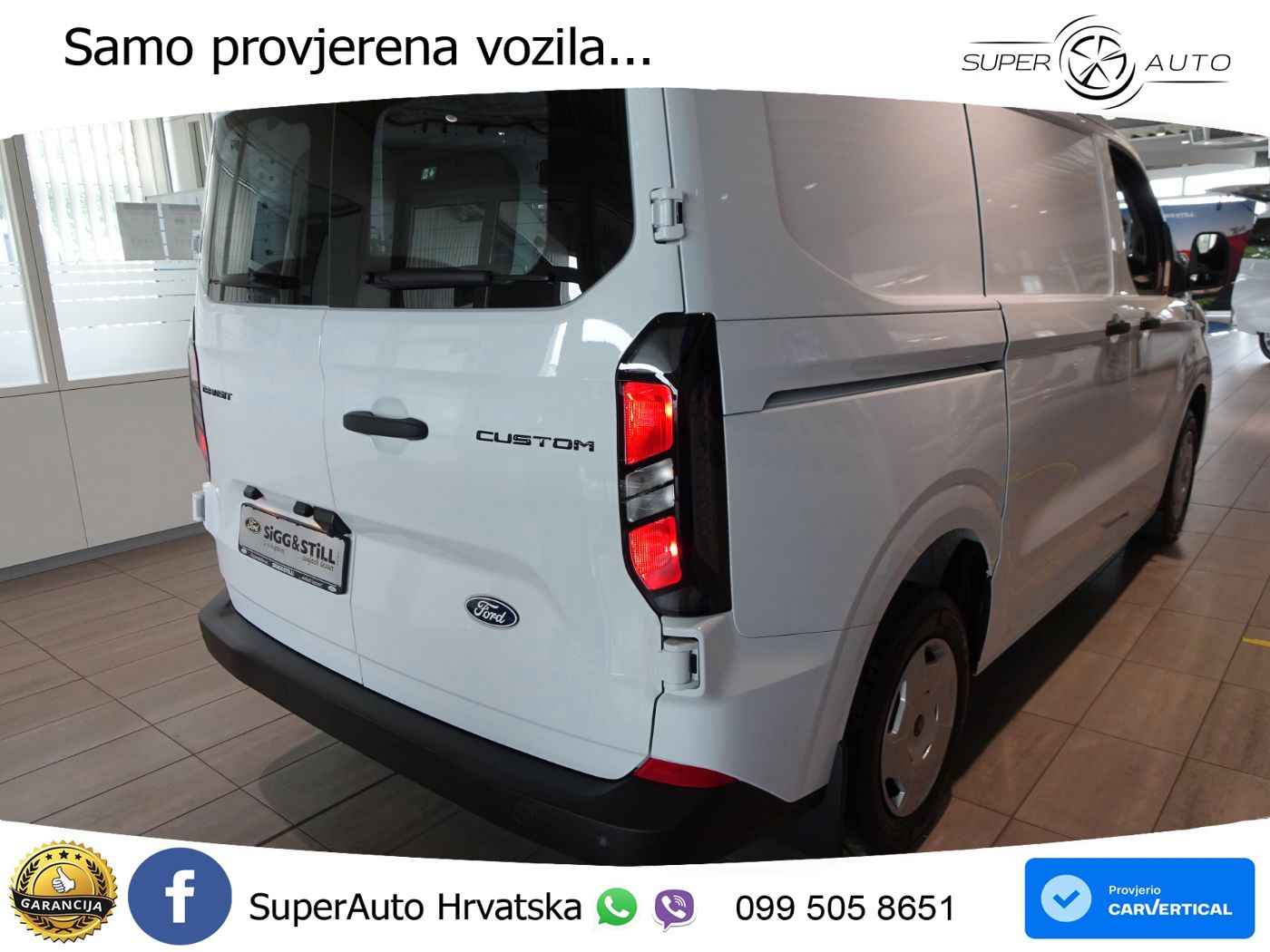 Ford Transit Custom Kasten 280 NAV*AHK*LED*PDC 136 KS
