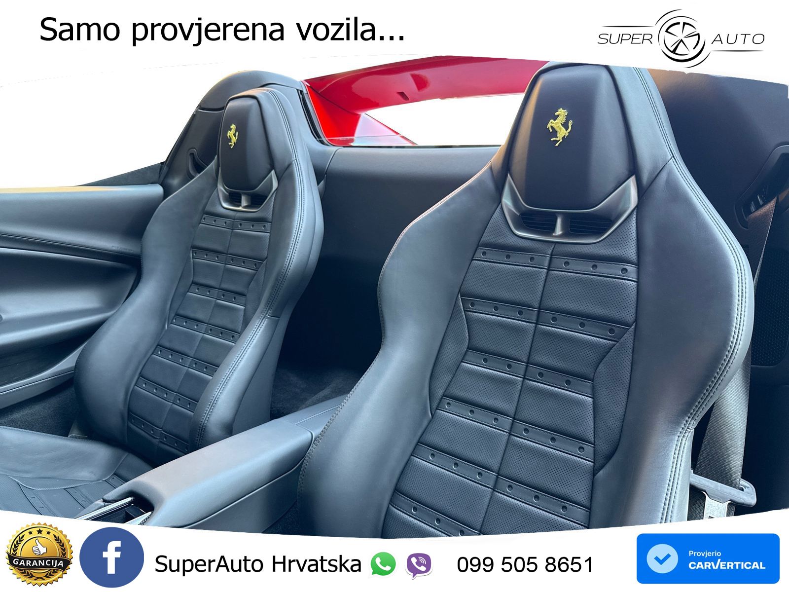 Ferrari 296 GTS 3.0 V6 (830 KS) F1 DCT LED+GR SJED+ACC