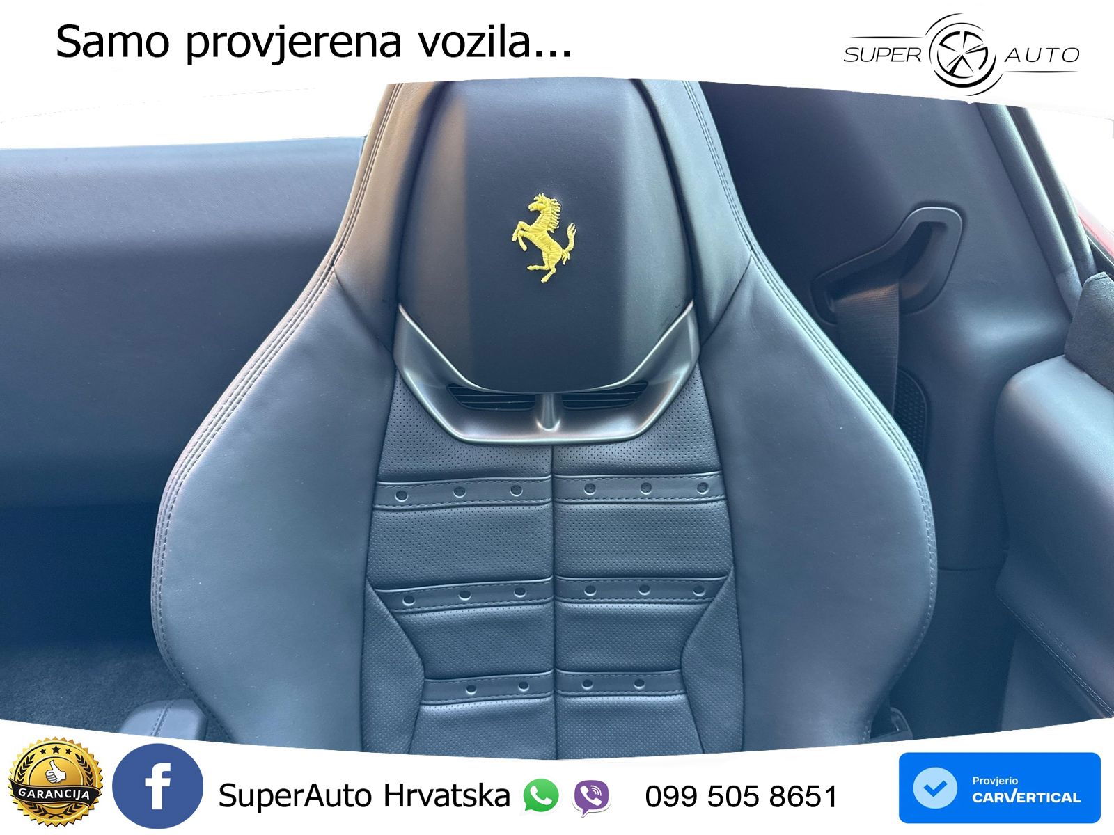 Ferrari 296 GTS 3.0 V6 (830 KS) F1 DCT LED+GR SJED+ACC