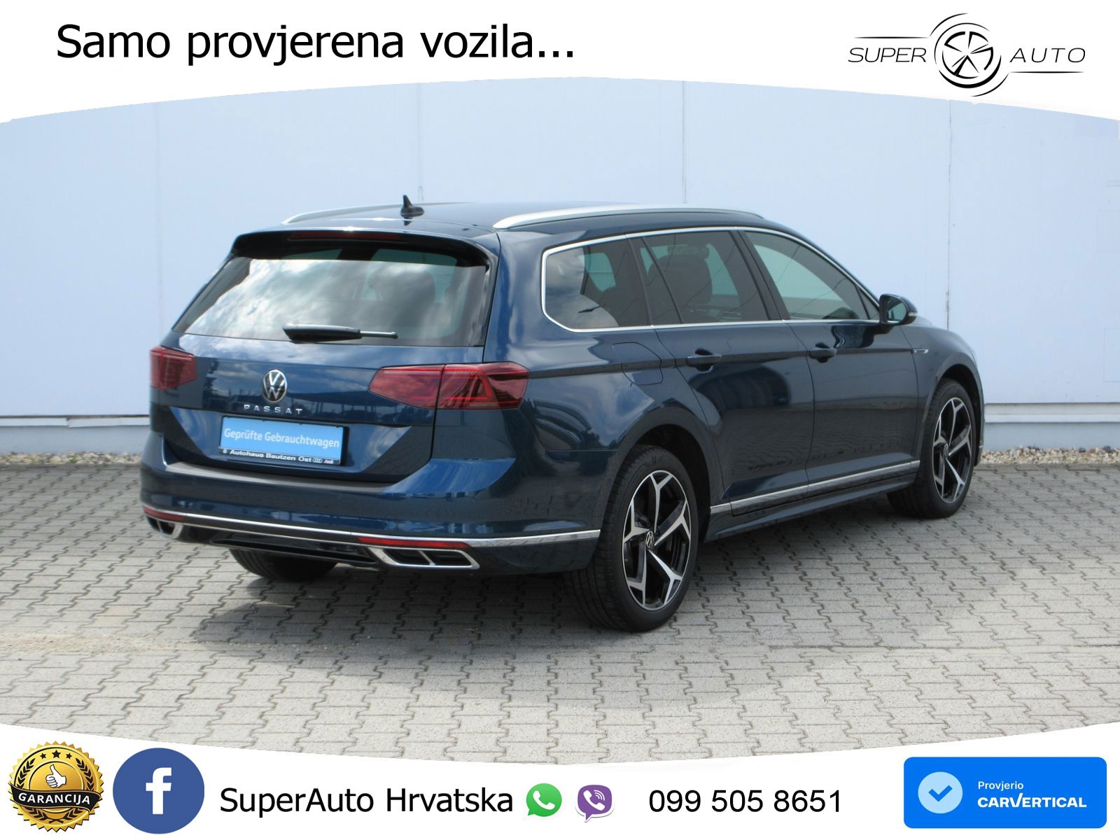 Volkswagen Passat Variant 2.0 TDI (200 KS) DSG R-Line MATRIX+GR SJED+KAM