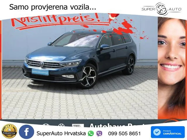 Volkswagen Passat Variant 2.0 TDI (200 KS) DSG R-Line MATRIX+GR SJED+KAM