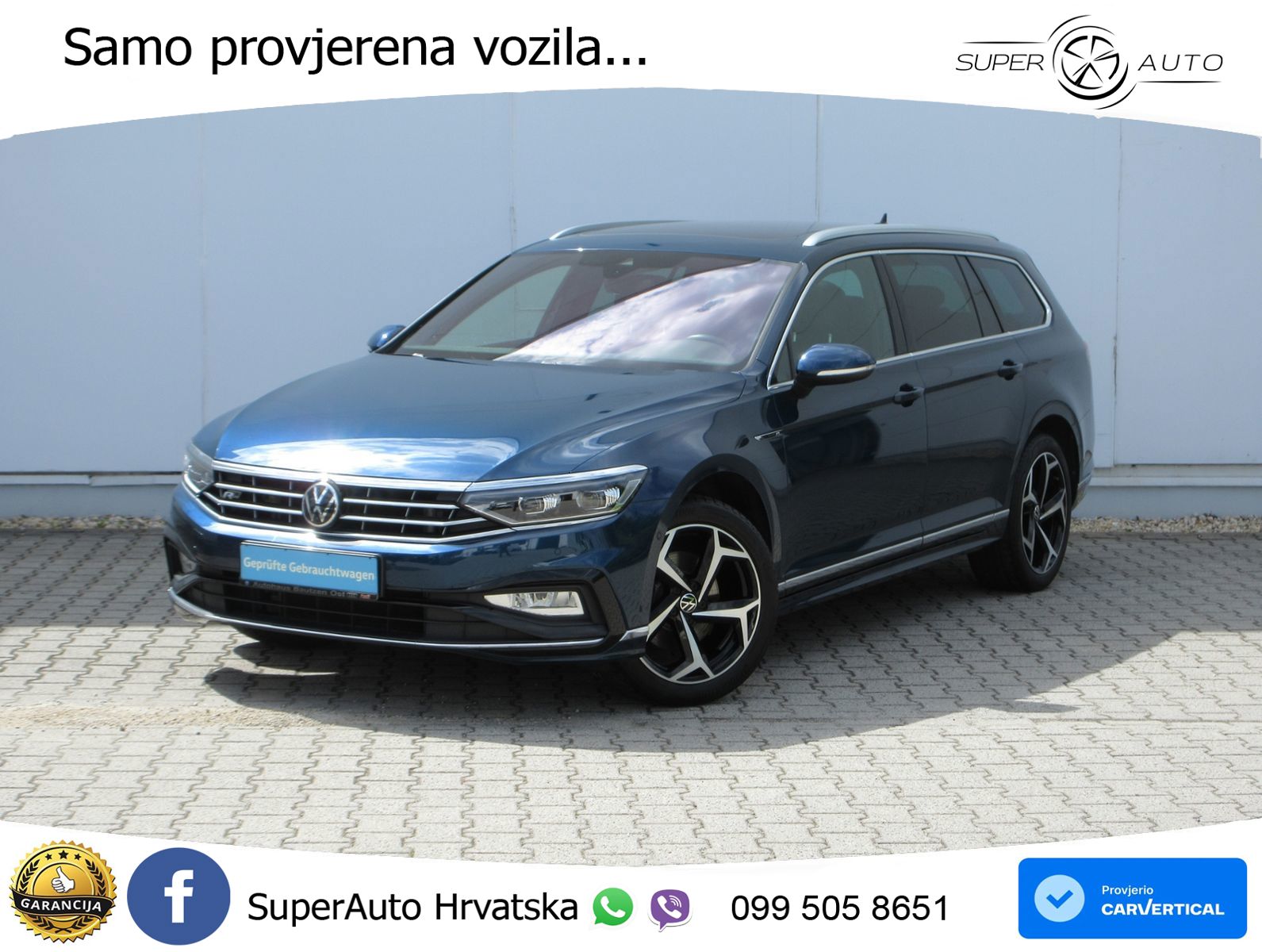 Volkswagen Passat Variant 2.0 TDI (200 KS) DSG R-Line MATRIX+GR SJED+KAM