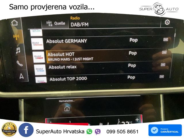 Audi A6 45 TDI V6 (245 KS) quattro ultra S tronic LED+GR SJED+ACC