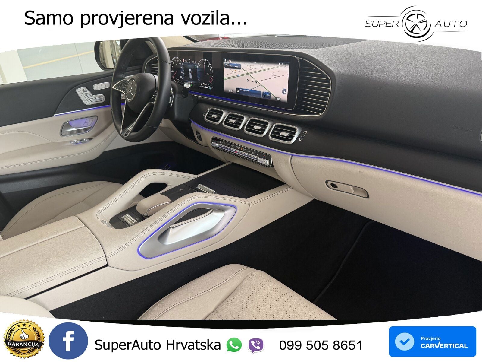Mercedes GLE 350de (333 KS) 4MATIC 9G-TRONIC AMG ZRAČNI+ACC+GR SJED+KAM+PANO