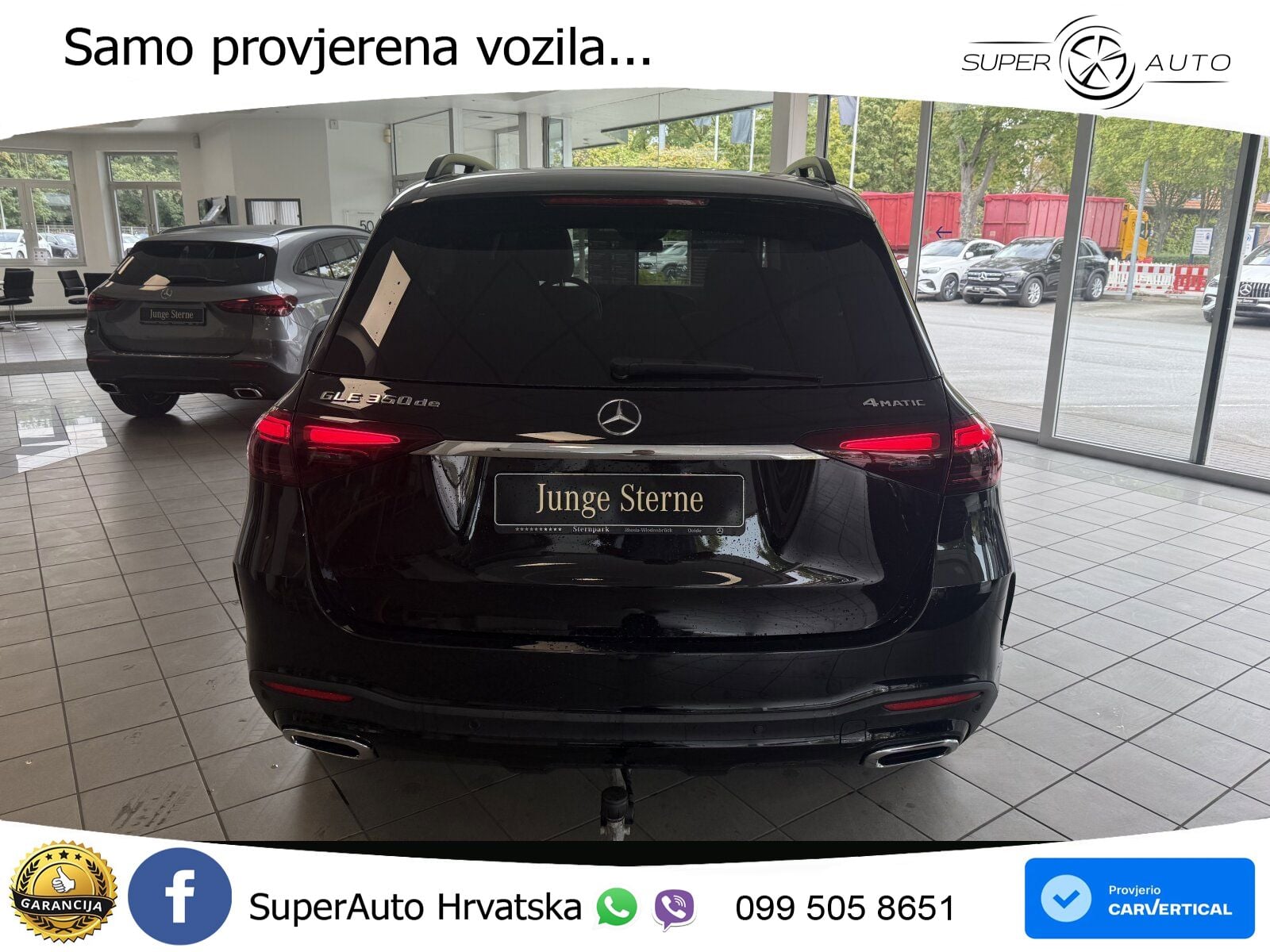 Mercedes GLE 350de (333 KS) 4MATIC 9G-TRONIC AMG ZRAČNI+ACC+GR SJED+KAM+PANO